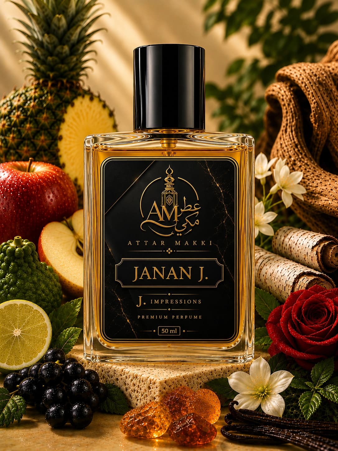 Janan J. perfume — Floral · Musk fragrance