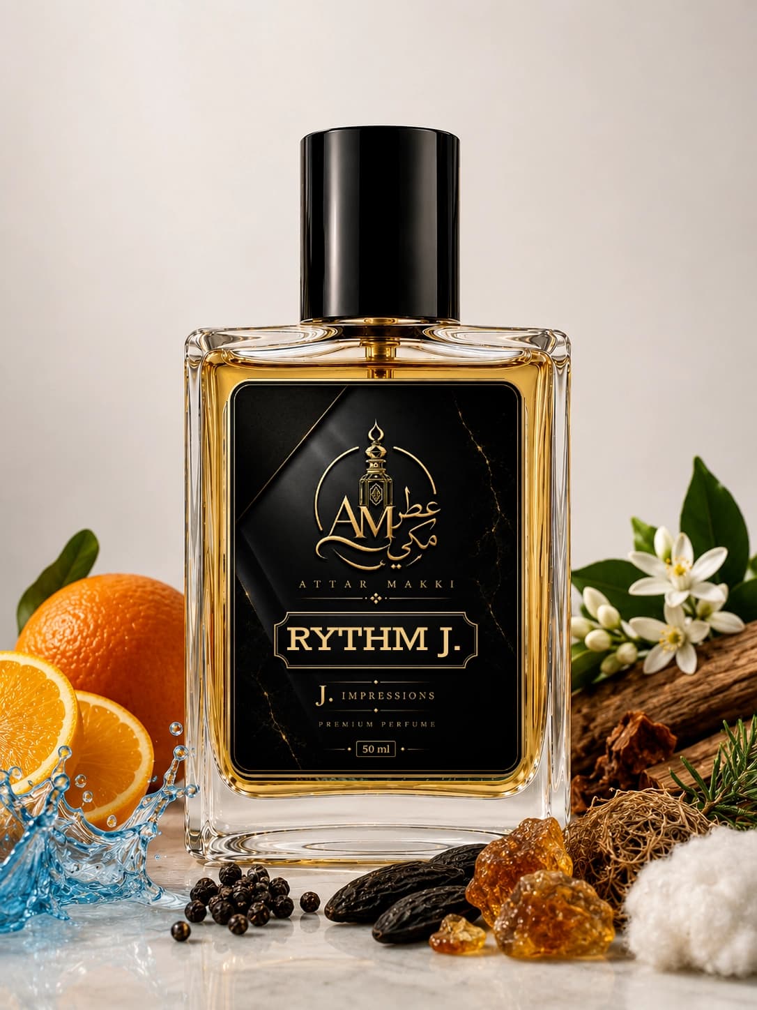 Rythem J. perfume — Fresh · Aromatic fragrance