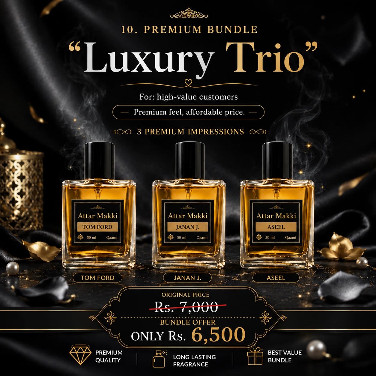 Luxury Trio