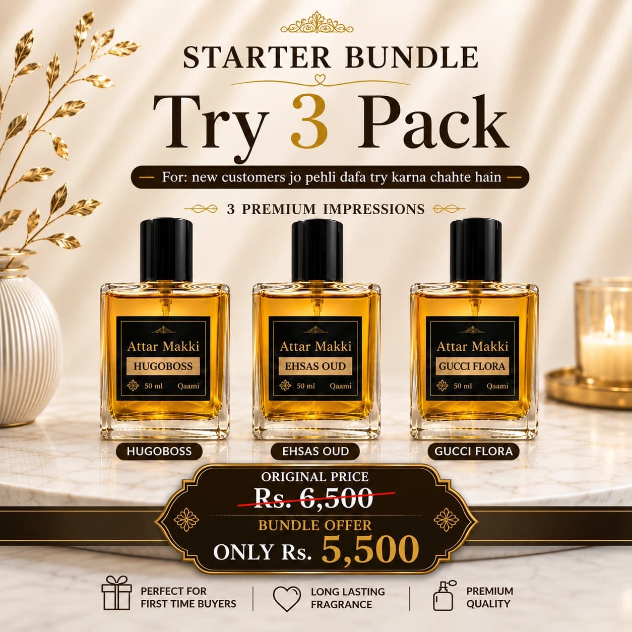 Starter Bundle — Try 3 Pack